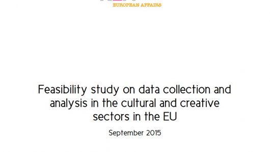 Estudio de viabilidad sobre la recopilación de datos y análisis en el sector  cultural y creativo en la UE