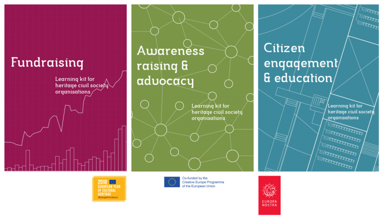Europa Nostra publica kits de aprendizaje sobre recaudación de fondos, promoción y educación para organizaciones patrimoniales