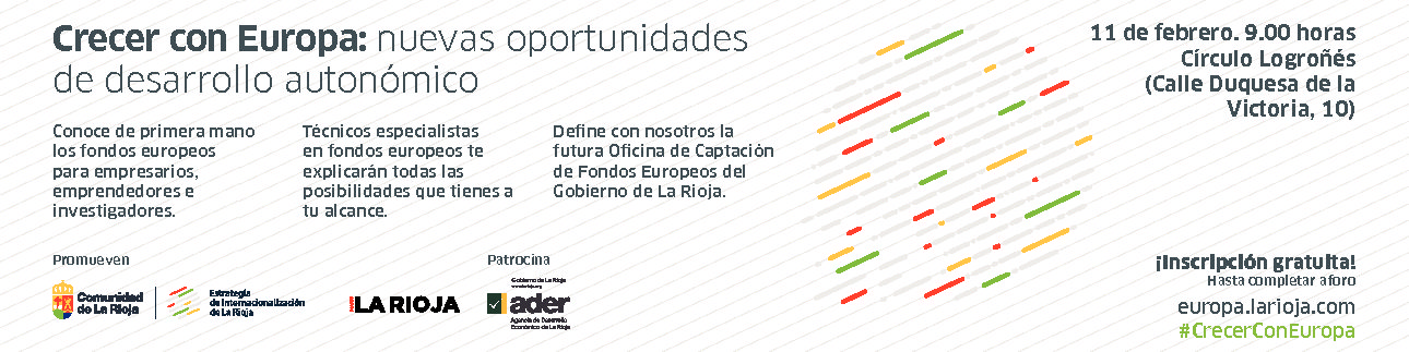 Europa Creativa participa en Logroño en la jornada «Crecer con Europa»