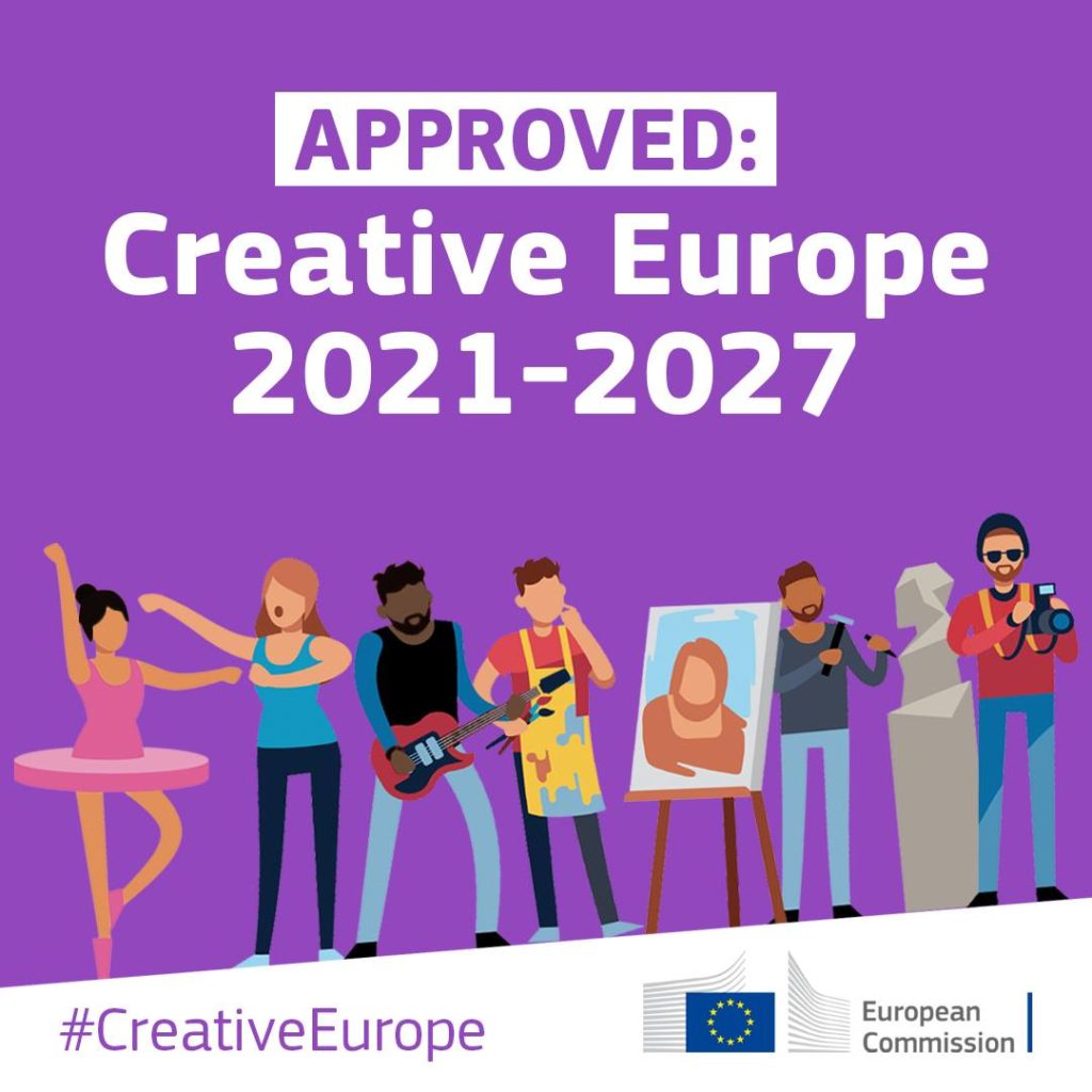 ¡Aprobado el nuevo programa Europa Creativa 2021-2027!