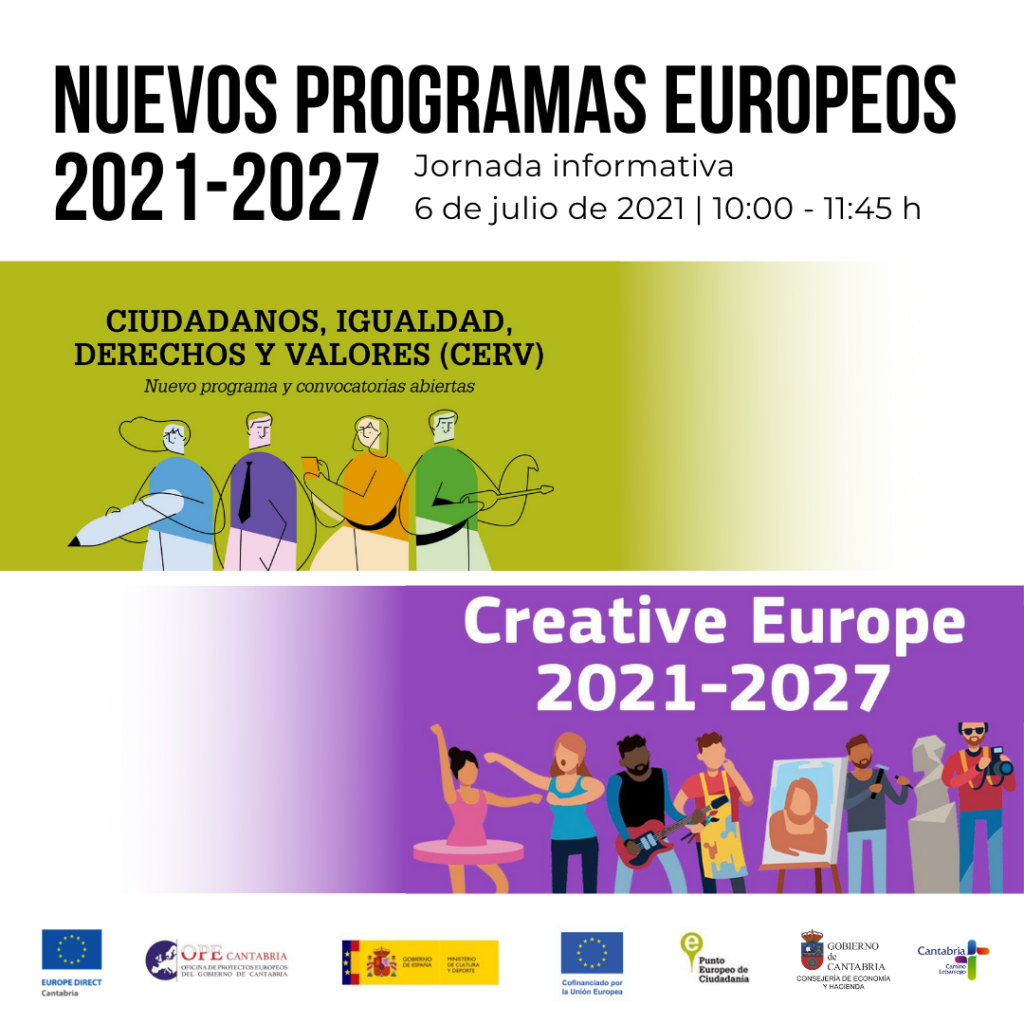 Jornada Nuevos Programas europeos 2021-2027