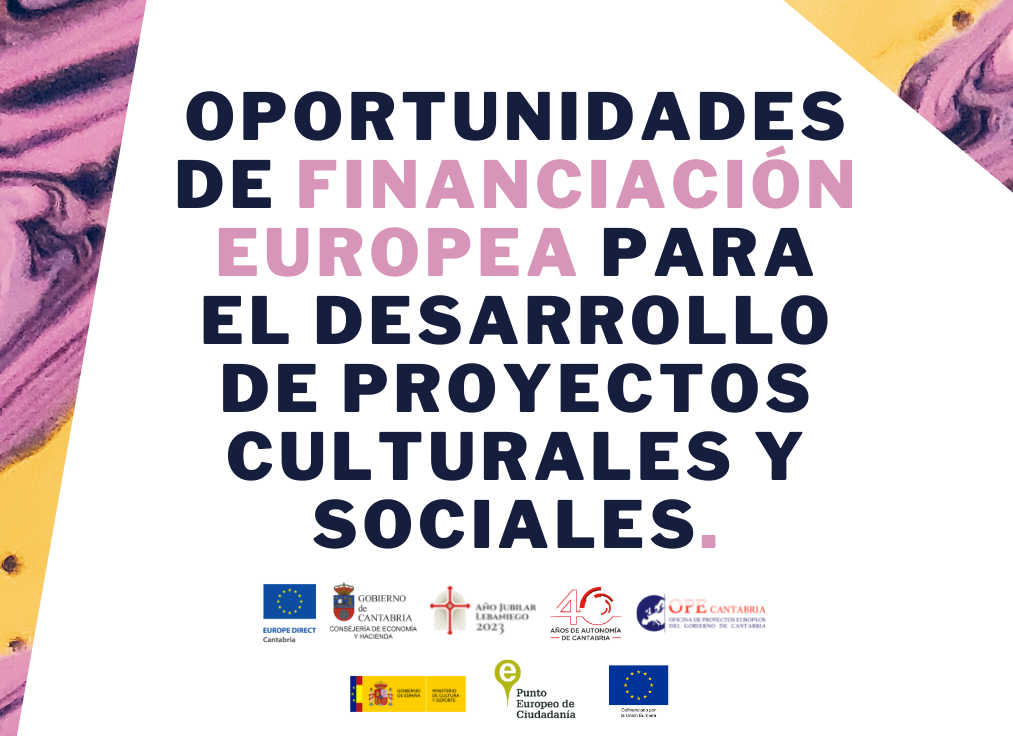 Oportunidades de finanaciación europea para el desarrollo de proyectos sociales y culturales