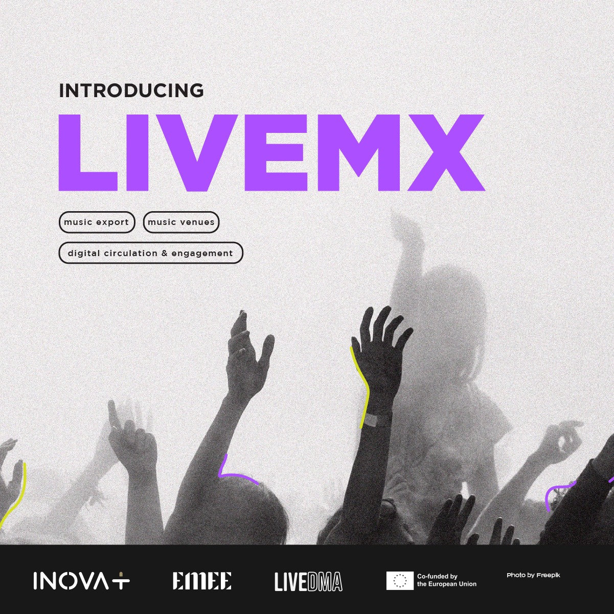 LIVEMX, nuevo proyecto de apoyo al sector musical europeo