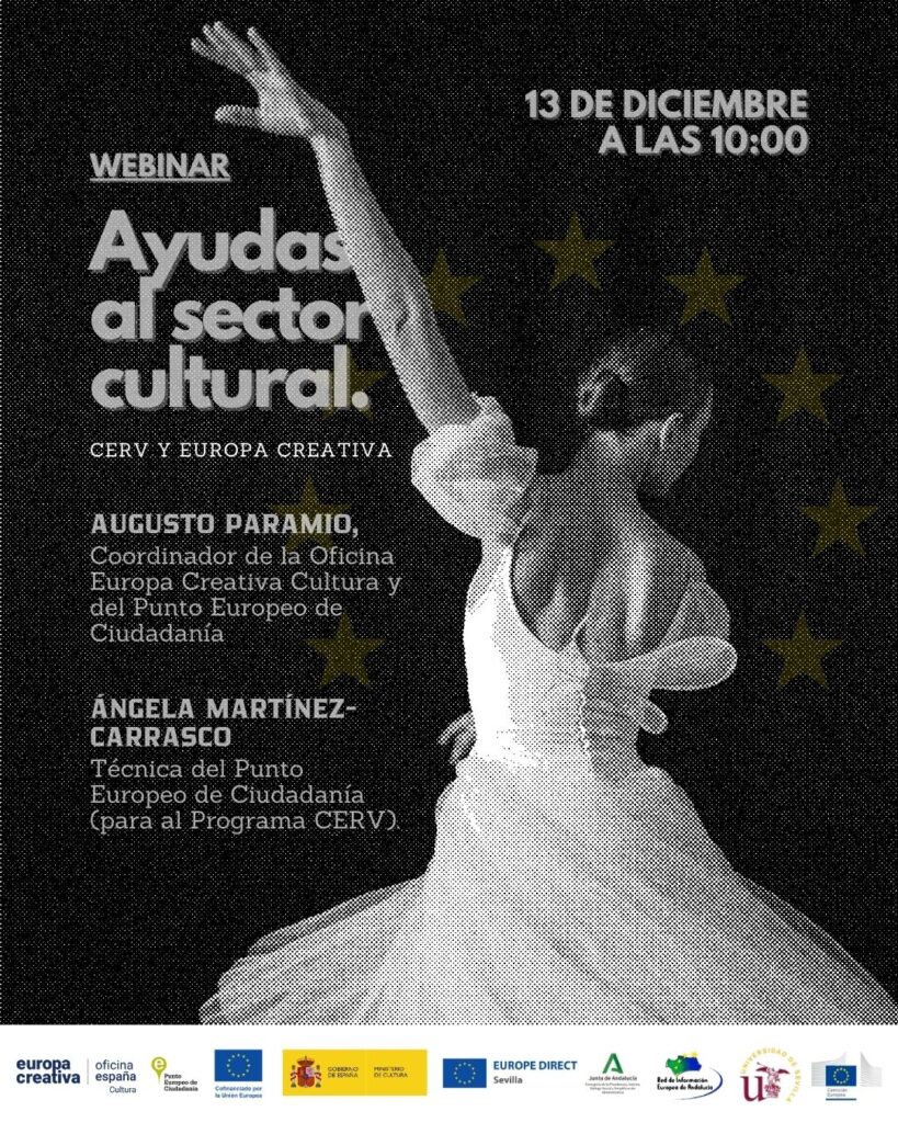 Ayudas al sector cultural. CERV y Europa Creativa