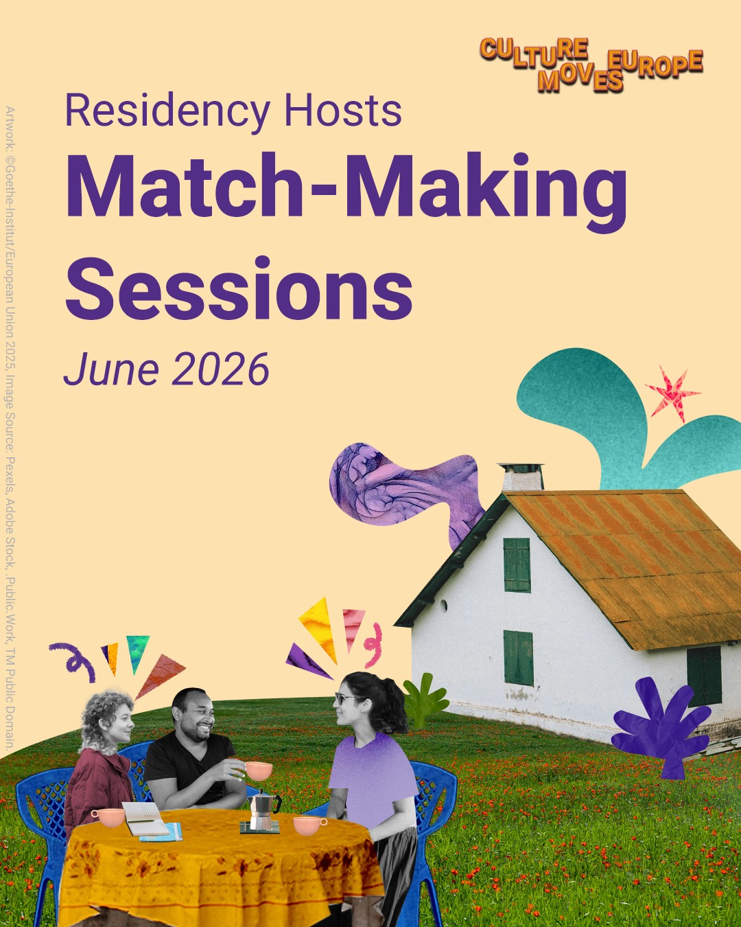 Sesiones de matchmaking de Culture Moves Europe