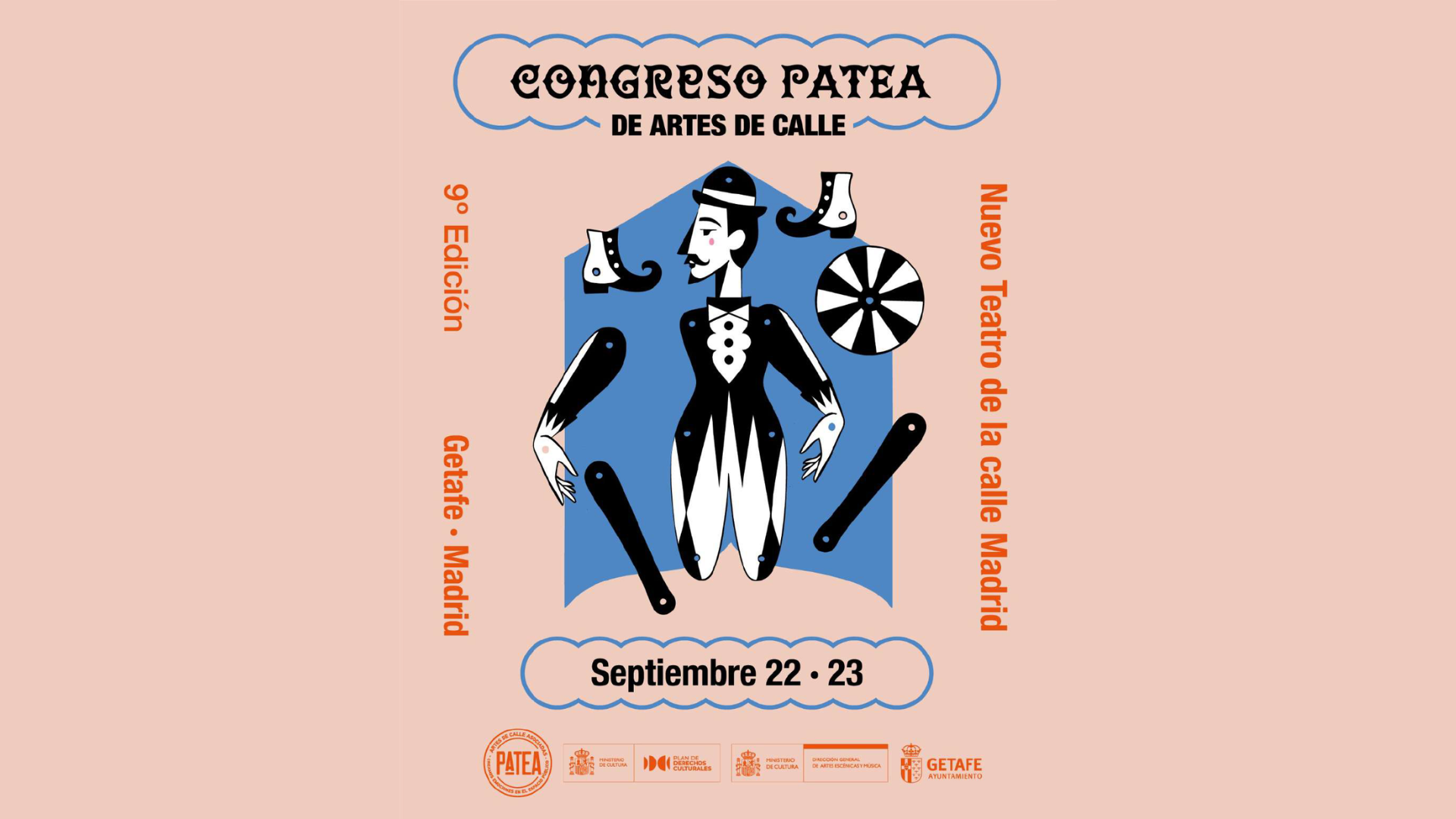 Congreso PATEA de Artes de Calle: Presentación de Europa Creativa Cultura y Perform Europe