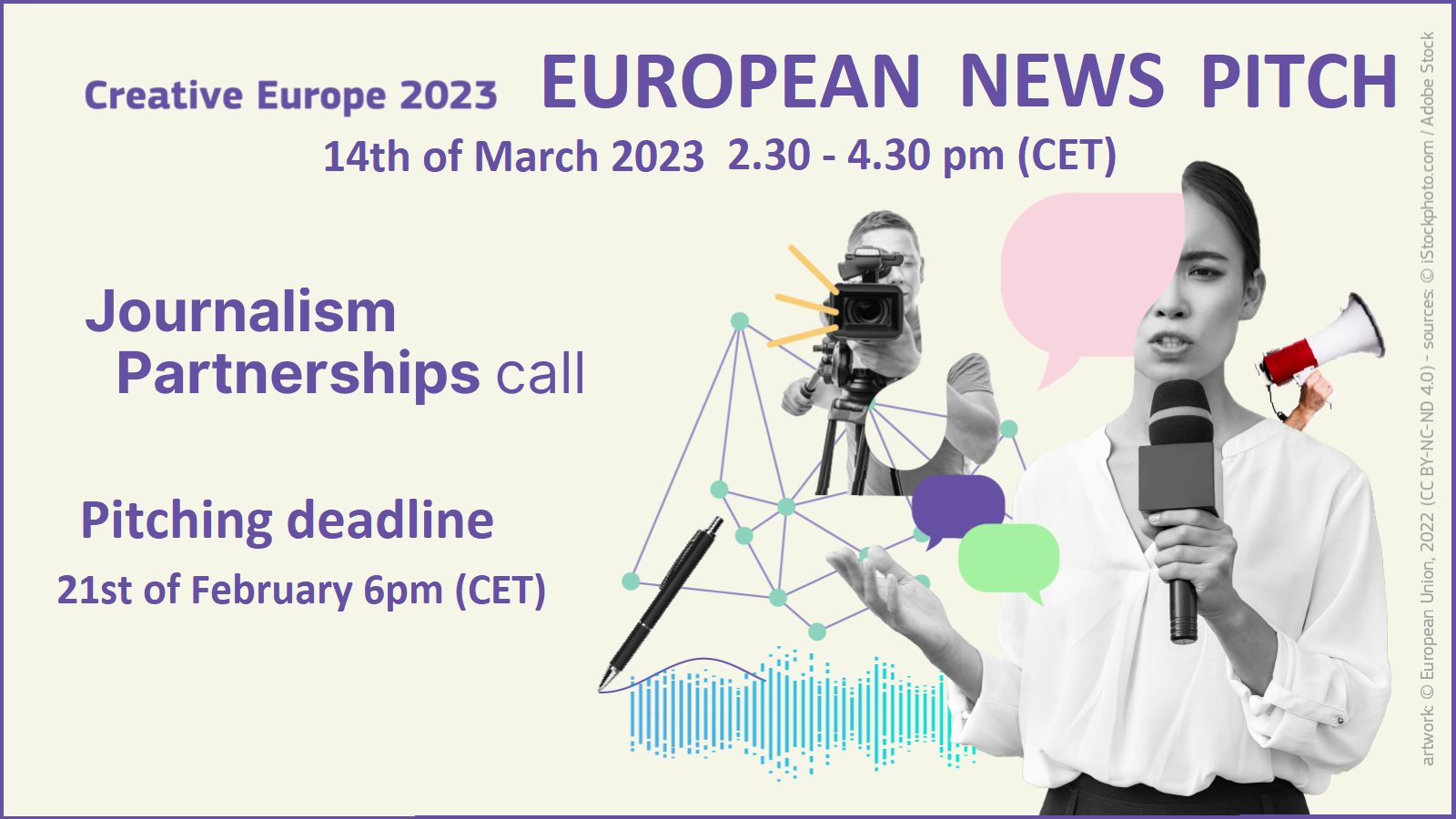 Segunda edición de «European News Pitch». Sesión internacional de pitching para la convocatoria de Asociaciones Periodísticas