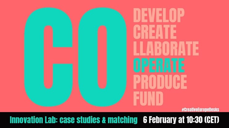 Webinario Creative Innovation Lab – Learn from selected projects