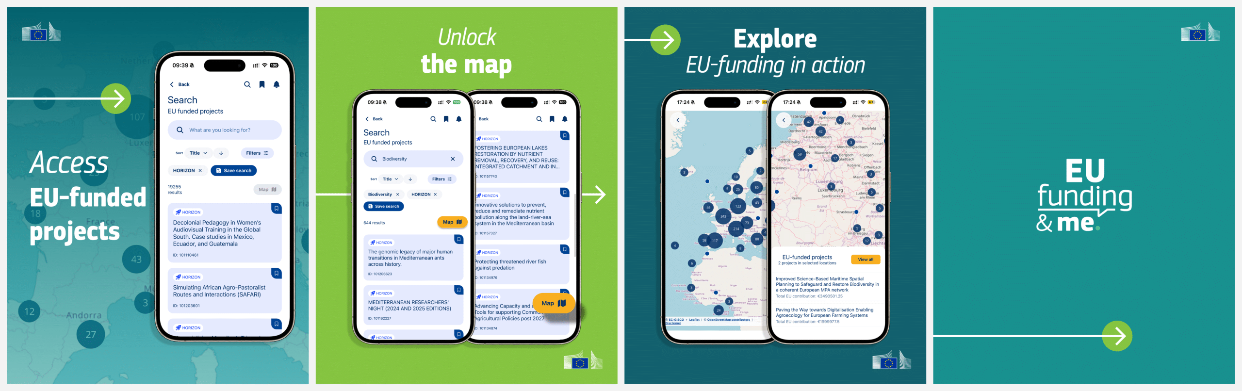 La aplicación móvil “EU Funding & Me”, nominada a los Premios de Buena Administración de la Defensora del Pueblo Europeo